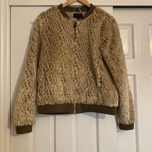 NWOT. Anthropologie bomber jacket.